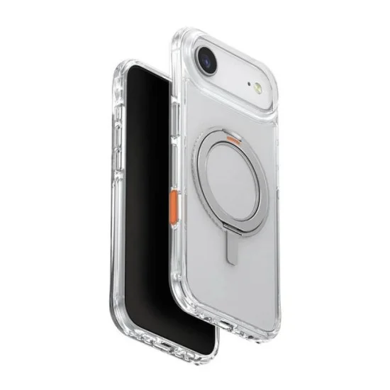 Uniq hybrid iphone 17 Air (2025) swivix with 360 rotating kickstand - lucent clear